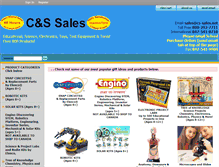 Tablet Screenshot of cs-sales.net